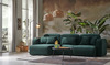 Nurgadiivan Hanah Home Kuba, 135 x 298 x 83 cm, roheline
