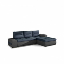 Nurgadiivan Eltap Ottavio, Soro 76, Soro 93, 180 x 275 x 85 cm, hall/tumesinine, parem, pesukastiga