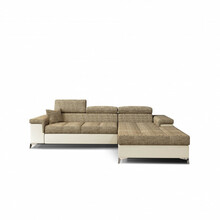 Nurgadiivan Eltap Ricardo, Berlin 03, Soft 33, 205 x 280 x 90 cm, helepruun, parem, voodipesukastiga