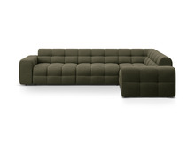 Nurgadiivan Micadoni Kendal, 332 x 231 x 79 cm, parem nurk, Amazon Green