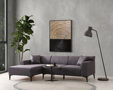 Nurgadiivan Hanah Home New Petra, 250 x 69 x 145 cm, antratsiit