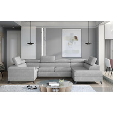 Nurgadiivan Eltap Escada Paros 05, parem, 200 x 330 x 98 cm, hall, voodipesukastiga