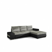 Nurgadiivan Eltap Ottavio Berlin 01, Soft 11, 180 x 275 x 85 cm, must/hall, parem, voodipesukastiga