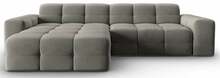 Nurgadiivan Micadoni Home Kendal, Velvet 4 Seats, 256 x 173 x 79 cm, tumehall, vasak
