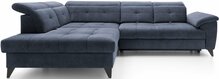 Nurgadiivan Eltap Inferne Relax 40, 297 x 210 x 107 cm, tumesinine, vasakpoolne