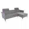 Nurgadiivan Home4you Dayton RC, 268 x 157 x 100 cm, parem, helehall