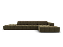 Nurgadiivan Micadoni Home Jennifer Velvet, 341 x 166 x 70 cm, parem, roheline