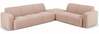 Nurgadiivan Micadoni Home Molino Boucle, 315 x 250 x 72 cm, roosa, parem