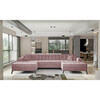 Nurgadiivan Eltap Vertizo Nube 24, 350 x 170 x 93 cm, roosa