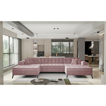 Nurgadiivan Eltap Vertizo Nube 24, 350 x 170 x 93 cm, roosa