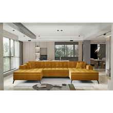 Nurgadiivan Eltap Vertizo Nube 45, 350 x 170 x 93 cm, kollane