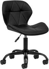 Kosmeetiku taburet Activshop QS-06B, must