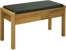 Esikupink Home4you Cassidy, 88 x 36 x 49,2 cm, must/tamm