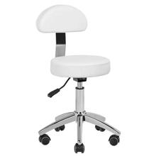 Kosmeetiku pediküüritool Activeshop 304P, valge, seljatoega, 38-43 cm