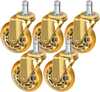 Varurattad toolile Beautykit Roll Speed Gold, 5 tk, kuldne