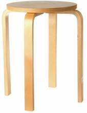 Taburet 4Living, 32.5 x 32.5 x 45 cm, pruun