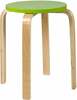 Taburet Home4you Sixty-1, 41 x 41 x 45 cm, pruun/roheline