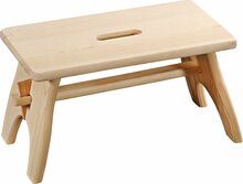 Taburet Kesper, 42 x 22 x 20,5 cm, pruun