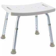 Taburet vannituppa Ridder A00601101, 150 kg, valge