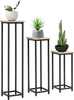 Taimelauakomplekt Outsunny, 3-osaline, 50/70/90 cm, teras