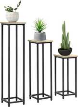 Taimelauakomplekt Outsunny, 3-osaline, 50/70/90 cm, teras