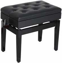 Klahveripink Homcom, reguleeritava kõrgusega 54.5 x 33 x 48-58 cm
