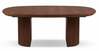 Pikendatav söögilaud Micadoni Home Nido, 200 - 300 x 110 x 75 cm, tumepruun, 12 kohta