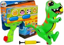 Täispuhutav veepüstol Lean Toys roheline