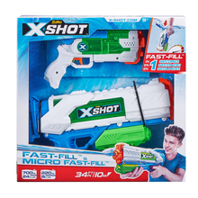 Veepüstolite komplekt Fast-Fill ja Micro Fast-Fill X-Shot 56225