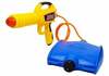 Veepüstol paagiga Lean Toys Backpack Water Gun LT8187 30 cm kollane-sinine