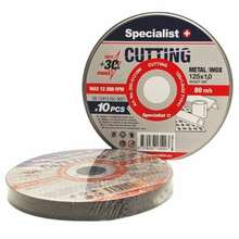 Metallilõikeketas Specialist+, 125 x 1 x 22 mm, 10 tk