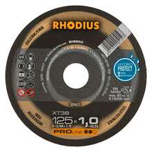 Lõikeketas Rhodius XT38, 125 x 1 x 22,23 mm