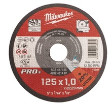 Metallilõikeketas Milwaukee 4932451487, 125 x 1,0 mm, 50 tk