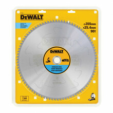 Metalli lõikeketas DeWalt DT1922-QZ, 355 x 2,15 x 25,4 mm, 90 z.