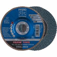 Lihvketas Pferd SG Power Steelox PFC125 Z80, 125 mm