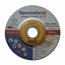 Metalli lõikeketas Specialist+ Long Life, 125 x 0,8 x 22 mm