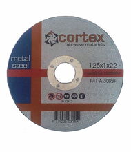 Metalli lõikeketas Cortex, 125 x 1 x 22 mm