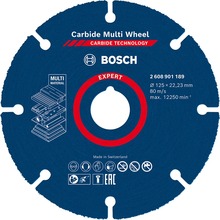 Lõikeketas Bosch 2608901189 Expert Carbide MultiWheel, 125 x 1 x 22,23 mm