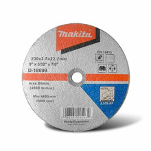 Metalli lõikeketas Makita D-18699, 230 x 2,5 mm