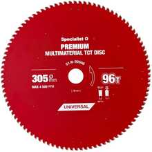 Lõikeketas Specialist+ Multimaterial PREMIUM, 305 x 30 x 96T mm