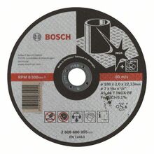 Roostevabast terasest lõikeketas Bosch INOX, 180 x 22 x 2 mm