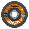 Lihvimisketas Bahco INOX+Fe T42 P80, 125 x 22,23 mm