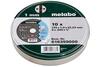 Lõikeketas terasele Metabo 616359000, 125 x 1,0 x 22 mm, 10 tk