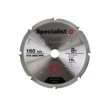 Lõikeketas kiudtsemendile Specialist+, 165 x 20 mm, 8T