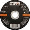 Metalli lõikeketas Yato YT-5924, 125 x 2,5 x 22 mm