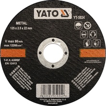 Metalli lõikeketas Yato YT-5924, 125 x 2,5 x 22 mm