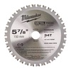 Saeketas metallile Milwaukee 150 x 20 mm, 34 hammast