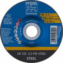 Lõikeketas metallile Pferd EH125-3,2 mm PSF Steel, 125 x 3,2 x 22,23 mm