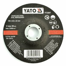 Metalli lihvketas Yato YT-5947, 125 x 6,8 mm