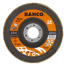 Lihvketas Bahco INOX+Fe P40, 125 x 22,23 mm